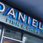 daniels littlemoor retail takeaway 3d lettering j 1