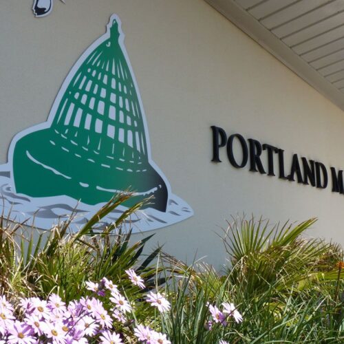 dean reddyhoff portland marina leisure 3d lettering b