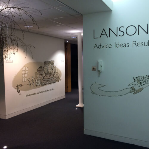 lansons london marketing wall graphics digital print c