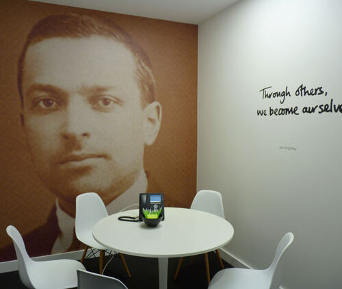 mind gym london marketing wall graphics b 1