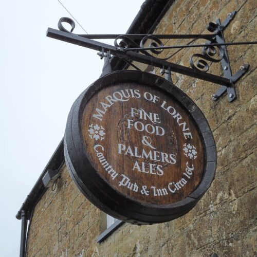 palmers pub leisure external sign writing
