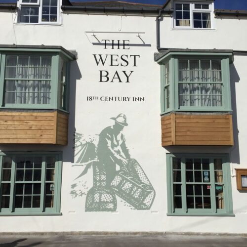 palmers west bay leisure pub sign writing f