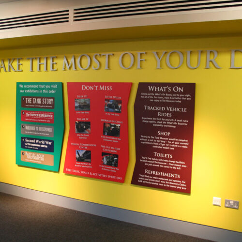 tank museum bovington visitor attraction leisure internal interpretation displays b 1