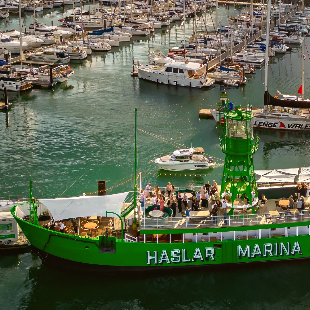 The Lightship at Haslar Marina